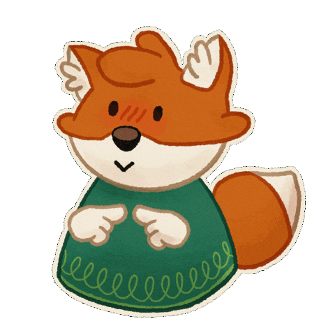 LaPesteMojo thank you fox thanks giphycreatortest Sticker