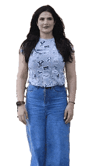 Bow Zareen Sticker by Hashntagmedia