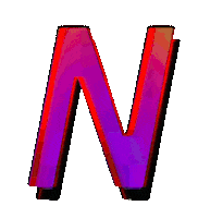 Glitch Alphabet Sticker by #BASILIO