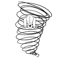 Zoom Hurricane Sticker