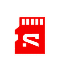 Camera Flash Sticker by Sandisk