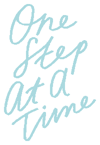 One Step At A Time Sticker by The Paper Bunny