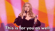 Adele Brits GIF by BRIT Awards