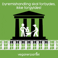 Stop Vp GIF by Veganerpartiet - Vegan Party of Denmark