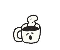 Coffee Morning Sticker