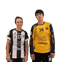 Click Here Costa Del Sol Sticker by Club Balonmano Femenino Málaga Costa del Sol
