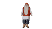 Santa Claus Wow Sticker by The Elves!