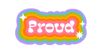 Happy Rainbow Sticker