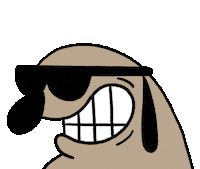 Dogzzz dog yes cool yeah Sticker
