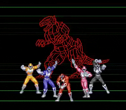 Amit72786 giphygifmaker power rangers snes super nintendo GIF