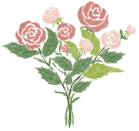 lunlunspen flower floral watercolor bouquet Sticker