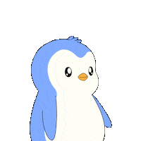 Big Brain Penguin Sticker by Pudgy Penguins