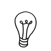 idea lightbulb GIF by Julie Smith Schneider