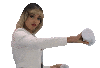 Ella Balinska Eating Sticker by Charlie's Angels