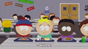 scared stan marsh GIF by South Park 