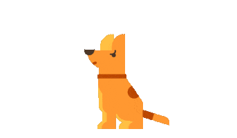 Dog Barking Sticker by Positive Programming