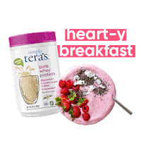 Valentines Day Protein Powder Sticker by simply tera's