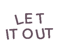 letitoutpodcast Sticker by Katie Dalebout LLC