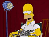 focus light homer simpson GIF