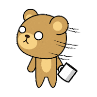 coffee gif artist Sticker by Posh Bear