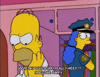sad homer simpson GIF