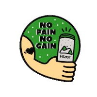 Fitzer Fitzerchallenge Workout Ejercicio Hardseltzer Funny Divertido Sticker by Mapriva