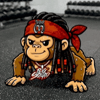 Workout Ape GIF