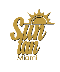suntanmiami miami spray tanning spray tan Sticker
