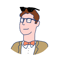 Bryle Sticker by Učitelnice