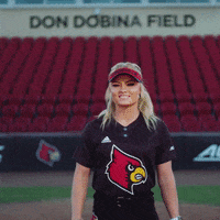 University Of Louisville Softball GIF by Louisville Cardinals