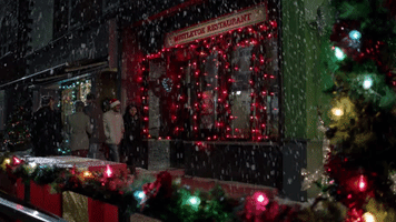 Snowing Christmas Movie GIF by Hallmark Mystery