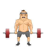 Fitness Workout Sticker by bodybyralph