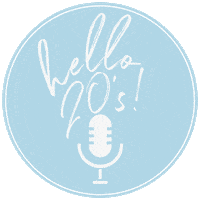 hellotwenties hello podcast new episode 20s Sticker