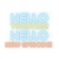 hellotwenties hello podcast new episode 20s Sticker