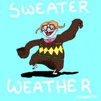 sweater weather lol GIF by Animation Domination High-Def