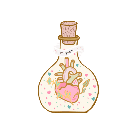 Heart Love Sticker by Gryega