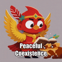 Peace Wisdom GIF by The Cardinal Virtue