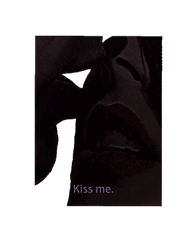 kiss me love Sticker by Valeria Vicente
