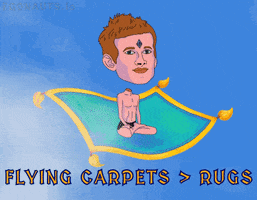 Flying Vitalik Buterin GIF by The Order of the Egonauts