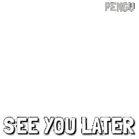 See Ya Goodbye Sticker by Pudgy Penguins