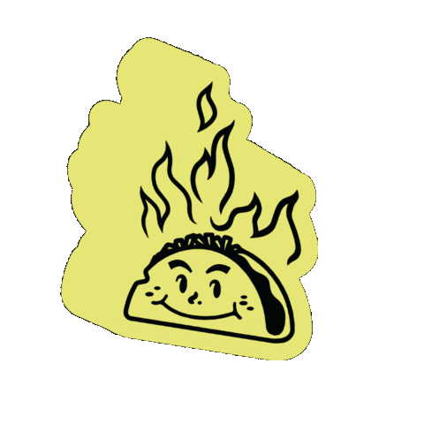 Tacos Kongs Sticker by Yokai Izakaya