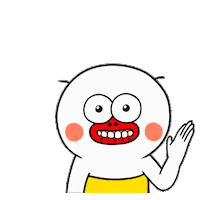 Sorry Slap Sticker by kwaesam