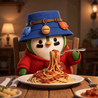 Hungry Pasta GIF by ZaddyFi