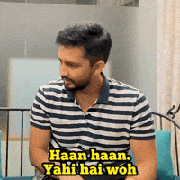 Han Pointing Finger GIF by Digital Pratik