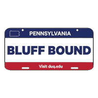 Pittsburgh Pa Sticker by Duquesne University