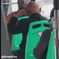 Metro Bald Guy GIF