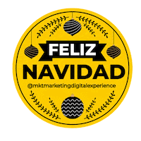 Merry Christmas Party Sticker by MKT Marketing Digital