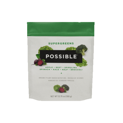 MYPOSSIBLE vegan healthy organic nutrition Sticker