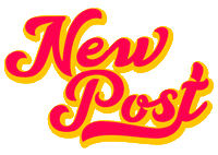 Pink Post Sticker