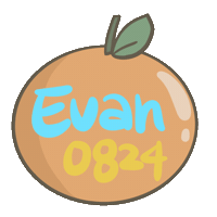 Orange Sticker